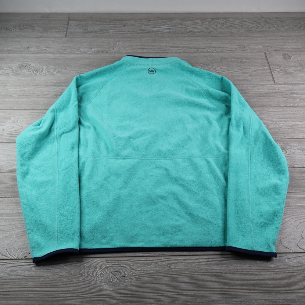 Peter Millar Crown Sport Men's Thermal Flow Microfleece Half-Zip Size Small Golf - Picture 3 of 7